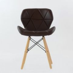 Стул Barneo N-42 Perfecto PU коричневый в Кировграде - kirovgrad.mebel24.online | фото 2