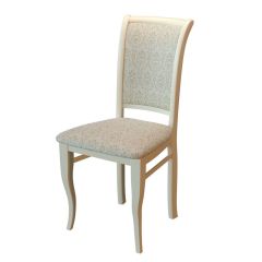Стул М15 (жаккард №40) массив слоновая кость (2 шт.) в Кировграде - kirovgrad.mebel24.online | фото 1