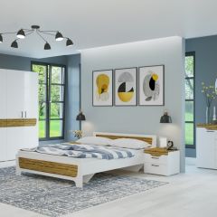 Тумба Милана (Белый/Сосна Гранд) в Кировграде - kirovgrad.mebel24.online | фото 3