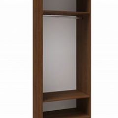 ВЕСТА ВГШ-1 Шкаф платяной МДФ Орех Донской в Кировграде - kirovgrad.mebel24.online | фото 2
