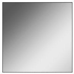 Зеркало Corsica 500х500 black без подсветки Sansa (SB1063Z) в Кировграде - kirovgrad.mebel24.online | фото 1