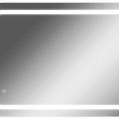 Зеркало Elis 100 white с подсветкой Sansa (SEe1045Z) в Кировграде - kirovgrad.mebel24.online | фото