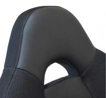 Кресло офисное BRABIX PREMIUM "Ultimate EX-801" хром, плотная двойная сетка Х2, черное/серое, 532918 в Кировграде - kirovgrad.mebel24.online | фото 8