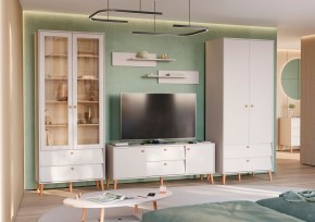 АФИНА Гостиная (модульная) кашемир серый в Кировграде - kirovgrad.mebel24.online | фото 1