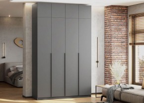 Антресоль 1600 «ШК-5» Графит серый в Кировграде - kirovgrad.mebel24.online | фото 4