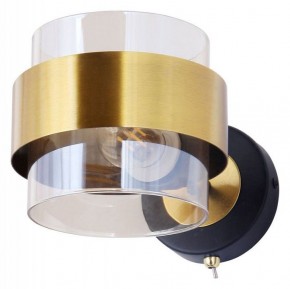 Бра Arte Lamp Carlo A8205AP-1BK в Кировграде - kirovgrad.mebel24.online | фото