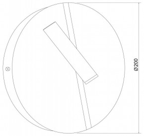 Бра Elektrostandard Drom a055362 в Кировграде - kirovgrad.mebel24.online | фото 2
