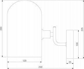 Бра Eurosvet Bambola 60157/1 латунь в Кировграде - kirovgrad.mebel24.online | фото 4