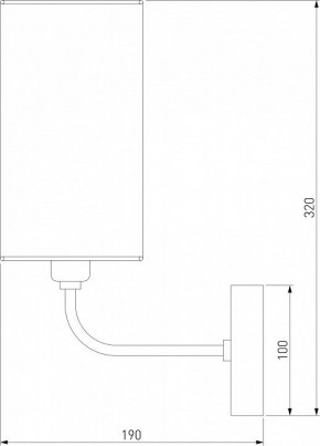 Бра Eurosvet Purezza 60128/1 хром в Кировграде - kirovgrad.mebel24.online | фото 4