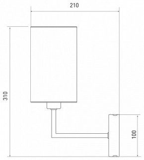 Бра Eurosvet Soffio 60134/1 никель в Кировграде - kirovgrad.mebel24.online | фото 2