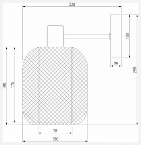 Бра Eurosvet Voile 30192/1 золото в Кировграде - kirovgrad.mebel24.online | фото 4