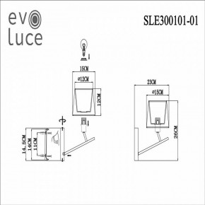 Бра EVOLUCE Denice SLE300101-01 в Кировграде - kirovgrad.mebel24.online | фото 7