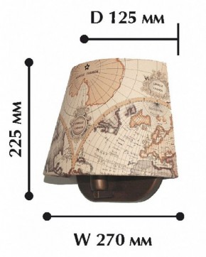 Бра Favourite Mappa 1122-1W в Кировграде - kirovgrad.mebel24.online | фото 2