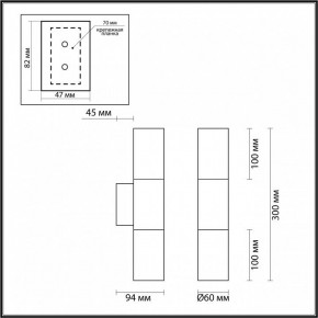 Бра Odeon Light Bazel 4281/2WA в Кировграде - kirovgrad.mebel24.online | фото 4