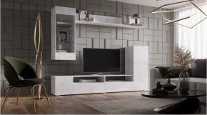 ДАЛЛАС Гостиная (модульная) цемент светлый в Кировграде - kirovgrad.mebel24.online | фото