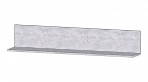 ДАЛЛАС Полка ПЛ-01 (цемент светлый) в Кировграде - kirovgrad.mebel24.online | фото