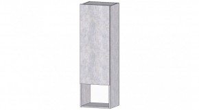 ДАЛЛАС Шкаф с полкой (цемент светлый) в Кировграде - kirovgrad.mebel24.online | фото