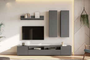 ДЕНВЕР Гостиная (Варианнт-2) Графит серый в Кировграде - kirovgrad.mebel24.online | фото