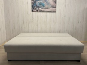Диван Комфорт-1 (НПБ) велюр Luma 13 св.серый в Кировграде - kirovgrad.mebel24.online | фото 4