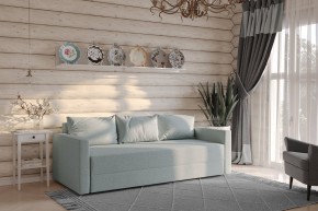 Диван-кровать Вало мятно-серый, ткань рогожка в Кировграде - kirovgrad.mebel24.online | фото 2