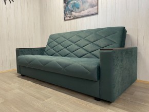 Диван Престиж-15 (НПБ+МДФ) велюр Sensey bottle green в Кировграде - kirovgrad.mebel24.online | фото 3