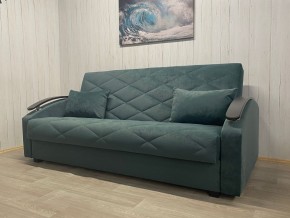 Диван Престиж-16 (НПБ+МДФ) велюр Sensey bottle green в Кировграде - kirovgrad.mebel24.online | фото