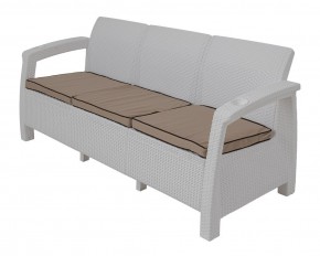 Диван Yalta Premium Sofa 3 Set (Ялта) белый (+подушки под спину) в Кировграде - kirovgrad.mebel24.online | фото