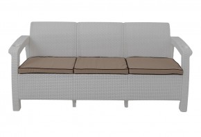 Диван Yalta Premium Sofa 3 Set (Ялта) белый (+подушки под спину) в Кировграде - kirovgrad.mebel24.online | фото 2