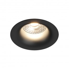 DK3024-BK Встраиваемый светильник, IP 20, 10 Вт, GU5.3, LED, черный, пластик в Кировграде - kirovgrad.mebel24.online | фото 1