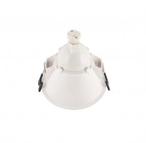 DK3026-WB Встраиваемый светильник, IP 20, 10 Вт, GU5.3, LED, белый/черный, пластик в Кировграде - kirovgrad.mebel24.online | фото 4