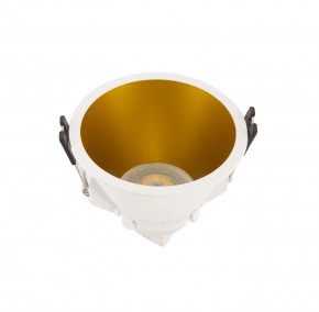 DK3026-WG Встраиваемый светильник, IP 20, 10 Вт, GU5.3, LED, белый/золотой, пластик в Кировграде - kirovgrad.mebel24.online | фото 2