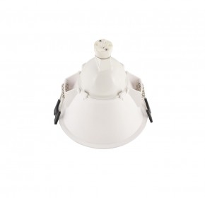 DK3026-WG Встраиваемый светильник, IP 20, 10 Вт, GU5.3, LED, белый/золотой, пластик в Кировграде - kirovgrad.mebel24.online | фото 4