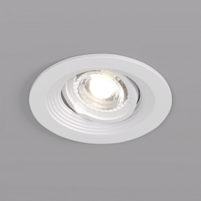 DK3029-WH Встраиваемый светильник, IP 20, 10 Вт, GU5.3, LED, белый, пластик в Кировграде - kirovgrad.mebel24.online | фото 2