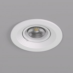 DK3029-WH Встраиваемый светильник, IP 20, 10 Вт, GU5.3, LED, белый, пластик в Кировграде - kirovgrad.mebel24.online | фото 3
