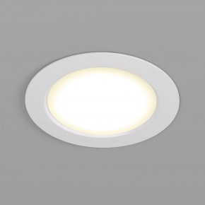 DK3048-WH Встраиваемый светильник, IP 20, 7Вт, LED, белый, пластик в Кировграде - kirovgrad.mebel24.online | фото 1