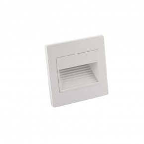 DK3050-WH Светильник встраиваемый в стену, IP 20, LED 3000, 1 Вт, белый, пластик в Кировграде - kirovgrad.mebel24.online | фото 2
