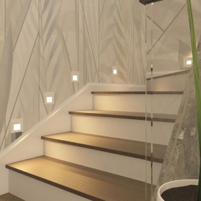 DK3050-WH Светильник встраиваемый в стену, IP 20, LED 3000, 1 Вт, белый, пластик в Кировграде - kirovgrad.mebel24.online | фото 9