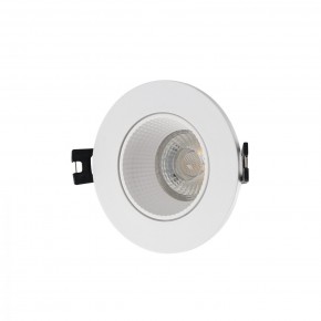 DK3061-WH Встраиваемый светильник, IP 20, 10 Вт, GU5.3, LED, белый/белый, пластик в Кировграде - kirovgrad.mebel24.online | фото 1