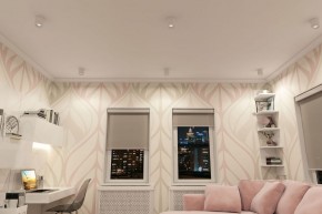 DK3090-WH+CH Светильник накладной IP 20, 10 Вт, GU5.3, LED, белый/хром, пластик в Кировграде - kirovgrad.mebel24.online | фото 2