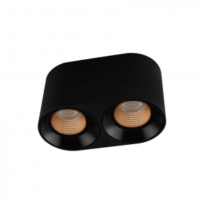 DK3096-BK+BR Светильник накладной IP 20, 10 Вт, GU5.3, LED, черный/бронзовый, пластик в Кировграде - kirovgrad.mebel24.online | фото