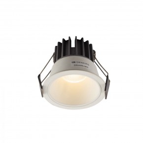 DK4400-WH Встраиваемый светильник, IP 20, 7 Вт, LED 3000, белый, алюминий в Кировграде - kirovgrad.mebel24.online | фото 1