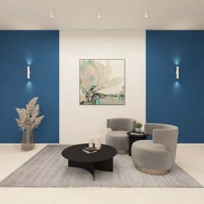 DK5022-WH Настенный светильник, IP20, до 15 Вт, LED, 2xGU10, белый, алюминий в Кировграде - kirovgrad.mebel24.online | фото 3