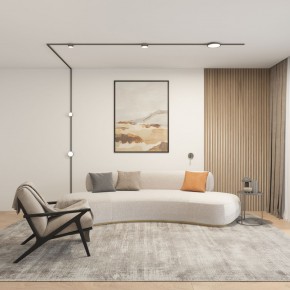 DK5072-DN Бра SHINE WALL со светодиодом, D104*H68, IP20, 3000К, 3W, RA?90, темный никель, алюминий в Кировграде - kirovgrad.mebel24.online | фото 5