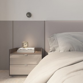 DK5072-DN Бра SHINE WALL со светодиодом, D104*H68, IP20, 3000К, 3W, RA?90, темный никель, алюминий в Кировграде - kirovgrad.mebel24.online | фото 9