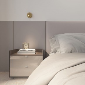 DK5072-SB Бра SHINE WALL со светодиодом, D104*H68, IP20, 3000К, 3W, RA?90, сатинированная латунь, алюминий в Кировграде - kirovgrad.mebel24.online | фото 9