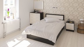 Фиеста Кровать 1200, цвет венге/дуб лоредо, ШхГхВ 123,5х203,5х80 см., сп.м. 1200х2000 мм., без матраса, основание есть в Кировграде - kirovgrad.mebel24.online | фото 5