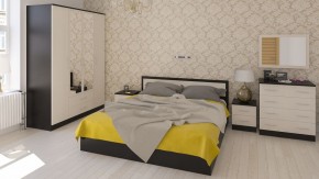 Фиеста Кровать 1800, цвет венге/дуб лоредо, ШхГхВ 183,5х203,5х80 см., сп.м. 1800х2000 мм., без матраса, основание есть в Кировграде - kirovgrad.mebel24.online | фото 5