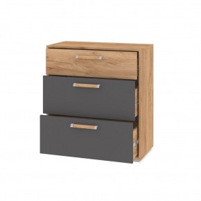 ФЛОРИДА Гостиная (модульная) дуб золотой/графит в Кировграде - kirovgrad.mebel24.online | фото 10