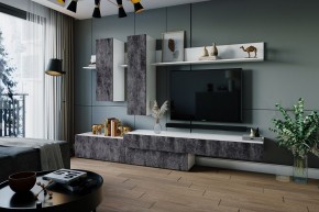 ФРИДА Гостиная (Белый/Обсидиан) в Кировграде - kirovgrad.mebel24.online | фото