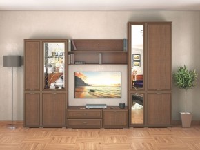 Гостиная-горка Ливорно орех в Кировграде - kirovgrad.mebel24.online | фото 3